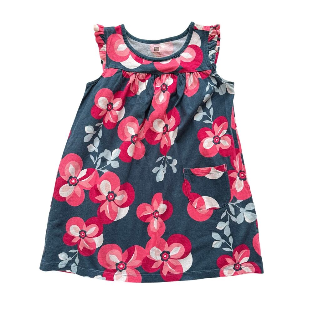 Tea Collection Italy Floreale Futuristico Mighty Mini Dress Size 5
